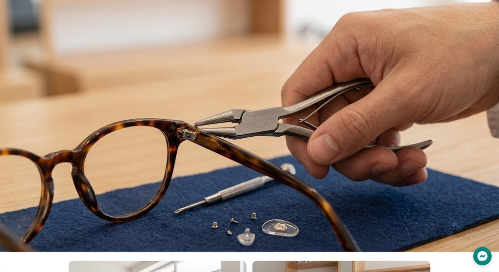 Reparando lentes